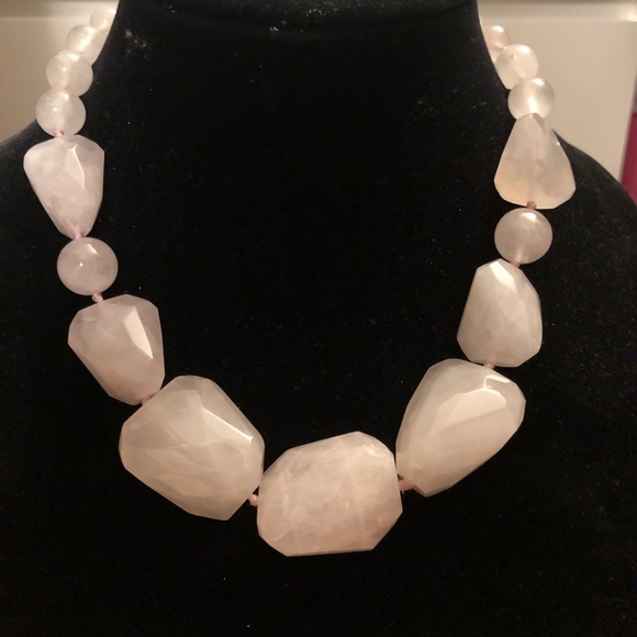 Lola Rose Quartz Necklace - Picture 2 of 6